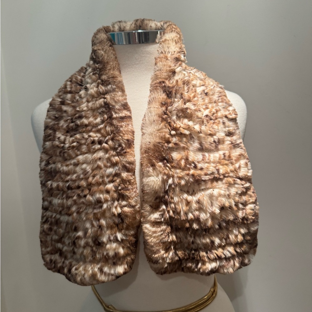 Cassin fur Scarf. (Rabbit) 
Neiman Marcus OG.